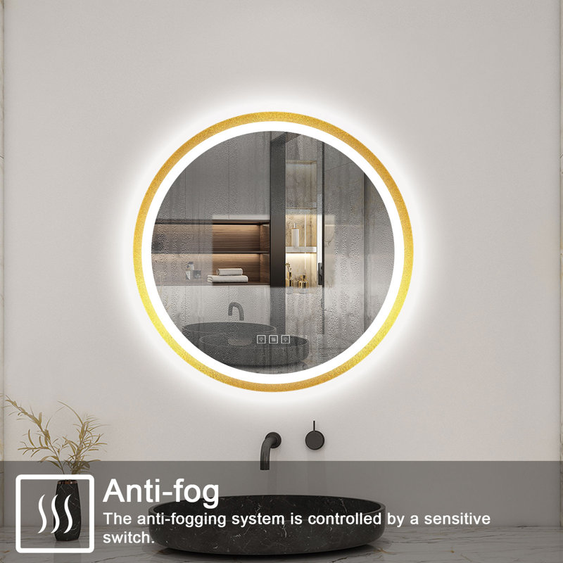 Aluminium Round Mirror