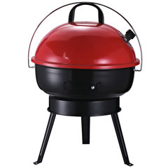 Outdoor And Indoor Gas Cooking Stove Portable Propane Camping BBQ Grill  3.0KW Foldable Range Suitcase Griddle, Smoke-Free Environmental Protection