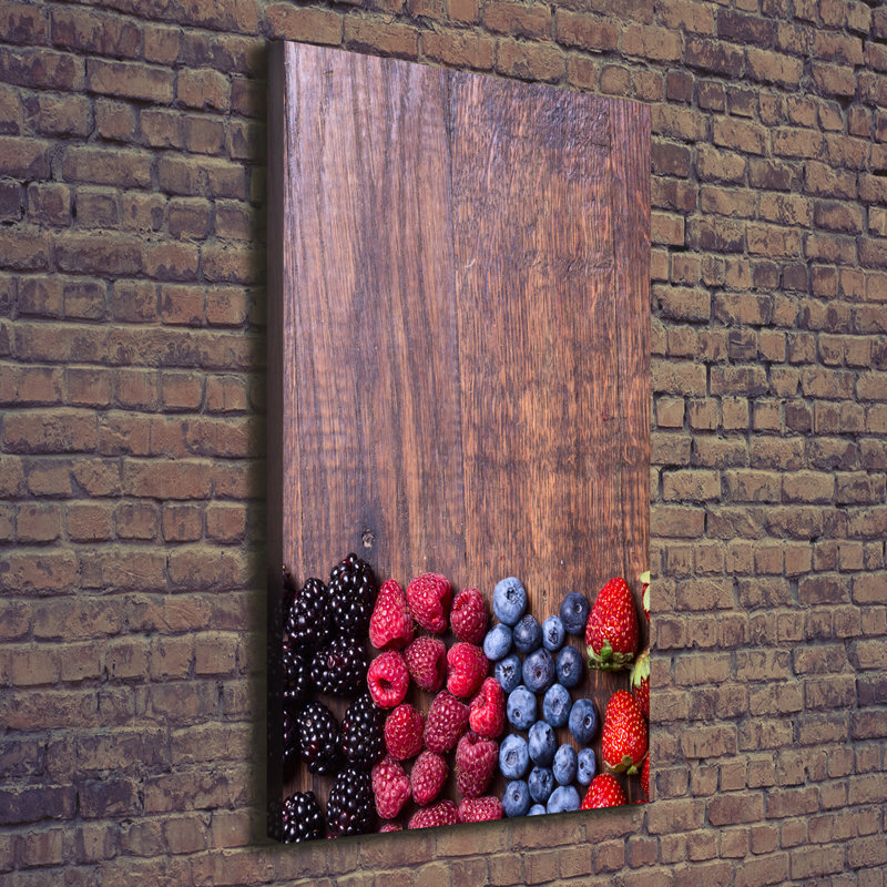 Forest Fruits - Wrapped Canvas Print