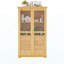 Armoire de cuisine 44,7 x 20 x 75 po - Présentoir de porte en verre autoportant avec 4 tiroirs intégrés-2116973983