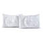 Ensemble d'édredon traditionnel en microfibre Serena-29429432-29429433