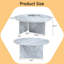 Table basse ronde blanche en MDF multi-styles