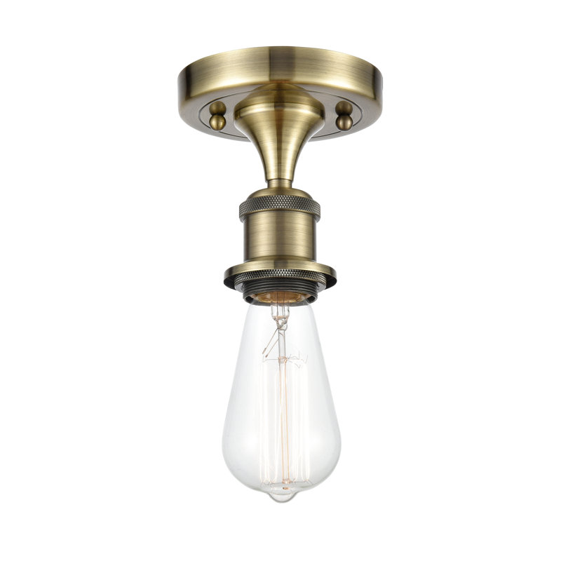 Plafonnier encastré simple 4,5 po 1 lumière Delia