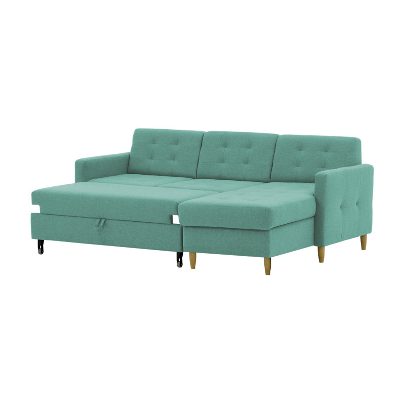 Borger 4 Seater Sofa Bed, Turquoise