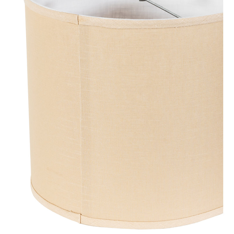 Lamp Shade, Beige, 11" H x 12" W x 12" D