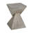 Versatile Modern Side Table Magnesium Oxide Indoor Outdoor Compact Spaces