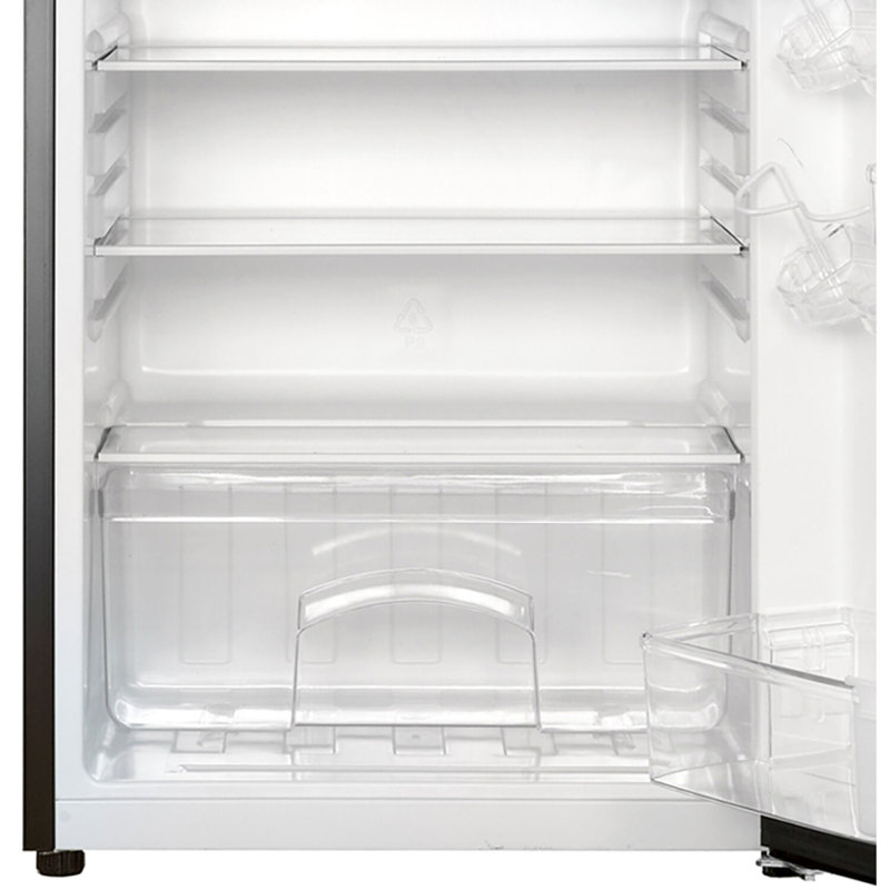 Magic Chef 4.4 Cubic Feet Compact Mini Refrigerator & Freezer, Black
