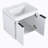 Dilwar 47.8 " W Wall Mounted Wall Mounted 1 Single Vanity Bathroom Vanity With Ceramic Top