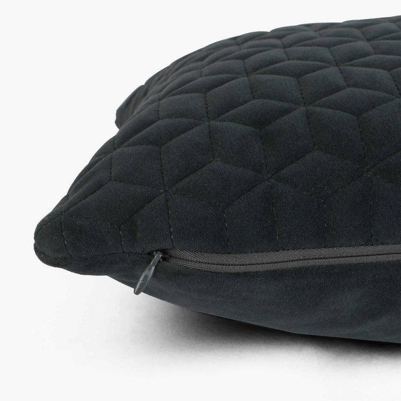 Ensemble de housse de coussin 2 pièces, gris