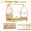 Cadre simple Horacio avec 2 tiroirs de rangement-129391413