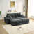 Tissu gris