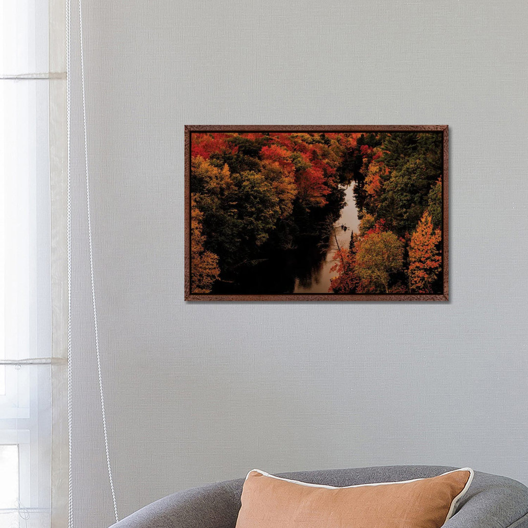 Autumn Kayaks von Sean Marier - Giclée auf Leinwand in der Galerie