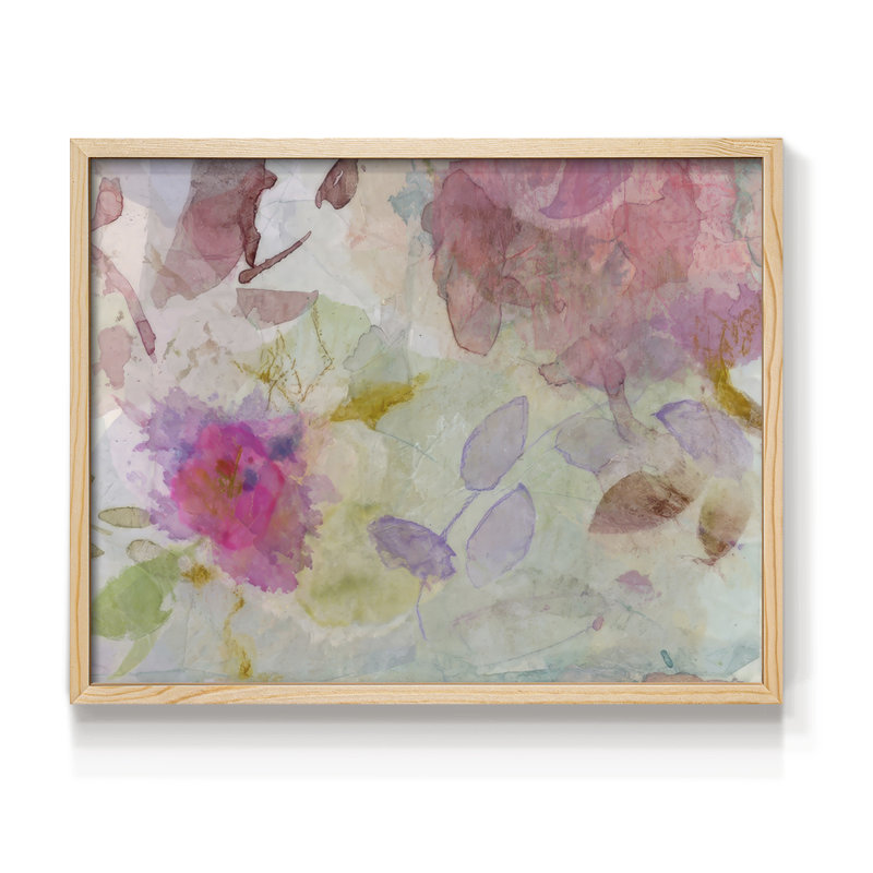 Softly Summer VII -Framed Print - Restickable, Natural, 22" H x 28" W
