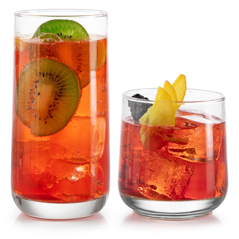 Ensemble de verres 16 pièces gobelets et verres Libbey Ascent