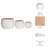 Aedin 3 Piece Dalet Ombre Planters-1037193905