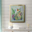 «Fantastic Florals Squirrel», toile encadrée de qualité supérieure - prête à être accrochée-1998962847-1998962846