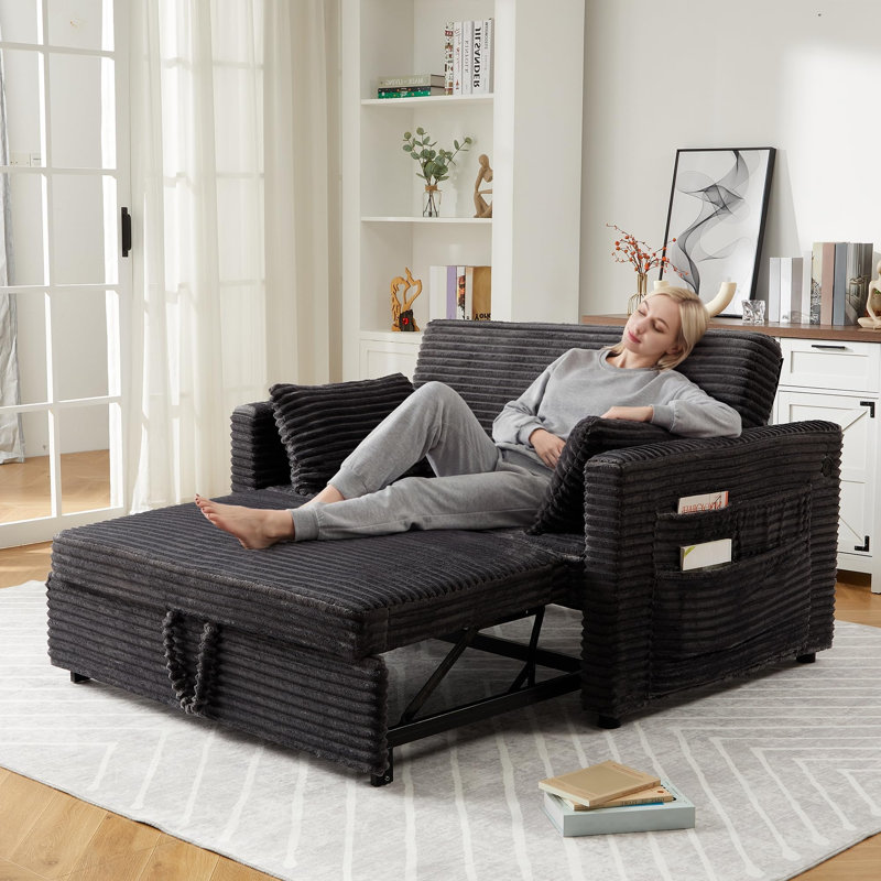 2 Seater Sofa, Gray Does Not Apply