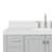 Cambridge 48.25'' Single Bathroom Vanity with Carrara Quartz Top-1271293764-1271293784