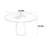 Solid Wood Round Dining Table-109751665