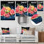 «Dreamy Fruitful Watermelons - Melon», art mural en métal-101156228