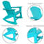 Chaise berçante d'extérieur en plastique Lukasz-1531043541