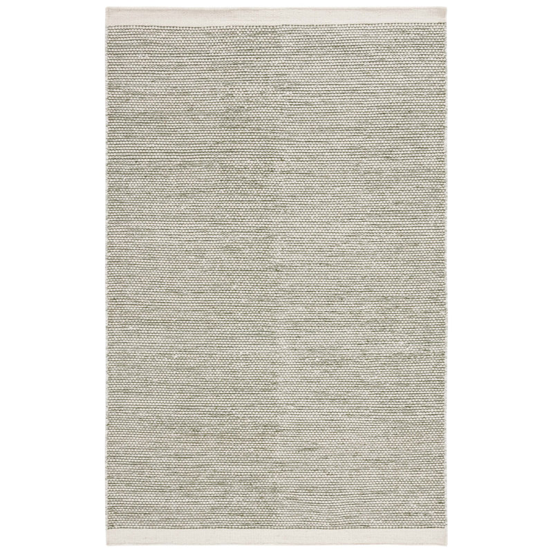 Tapis Natura 776 vert / ivoire, Rectangle de 5 pi x 8 pi