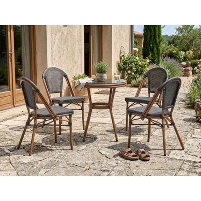 Stackable Outdoor Patio Dining Side Chair