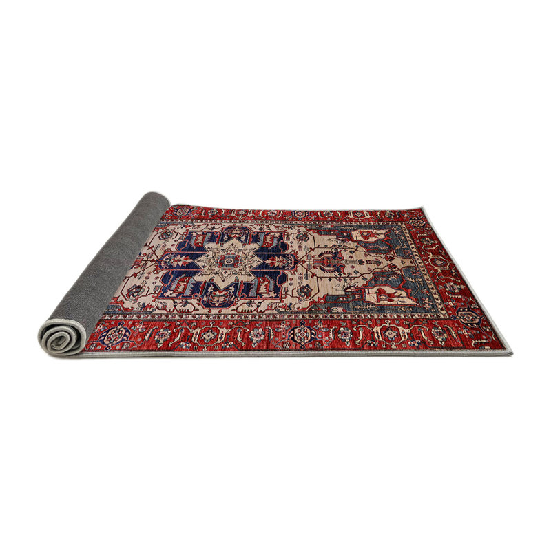 Tapis oriental rouge Fresca, Rond 7 pi