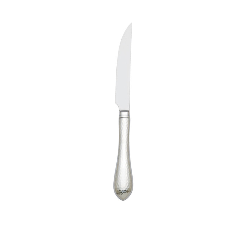 Ensemble de couteau steak 4 pièces roseau & barton Hammered Antique