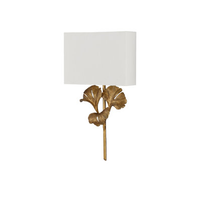 Gingko Wrought Iron Wallchiere