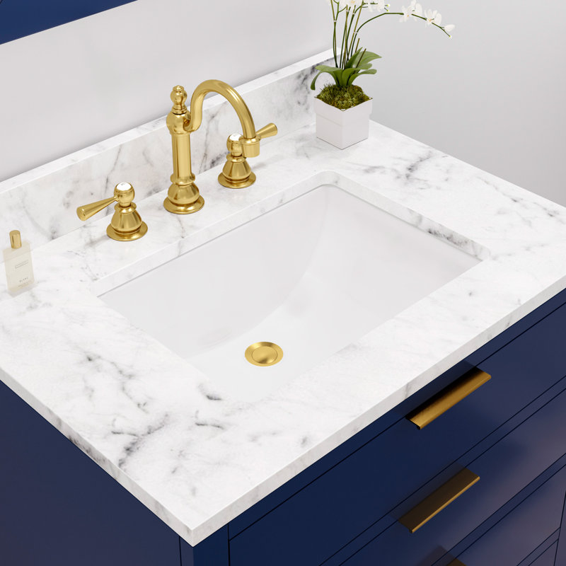 30'' W Single Vanity, Monarch Blue, No, 30"