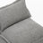 Upholstered Soft Gray Chenille Accent Lounge Chair with Cushion Back – Fully Compressed, No Assembly Required-2084299111