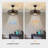 19.7" Outdoor Waterproof Caged Ceiling Fan with Light Kit and Remote Control-1930109324