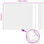 Vidaxl Fence With Posts PVC-Coated Steel-116797866-116797868