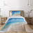 Bunny Coastal Polyester Coverlet