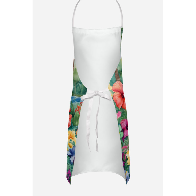Floral Bib Apron
