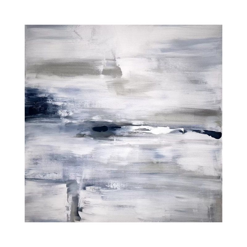Shifting Tides I by Judith Shapiro - Wrapped Canvas Painting, 30.48 cm H x 30.48 cm W