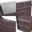 Chariot de barbecue extérieur avec plateau en acier inoxydable, rangement ouvert, tablettes réglables et roulettes verrouillables-126148931