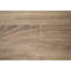 Table d'appoint pour chambre à coucher - Stratifié taupe et métal pour les espaces de style sombre