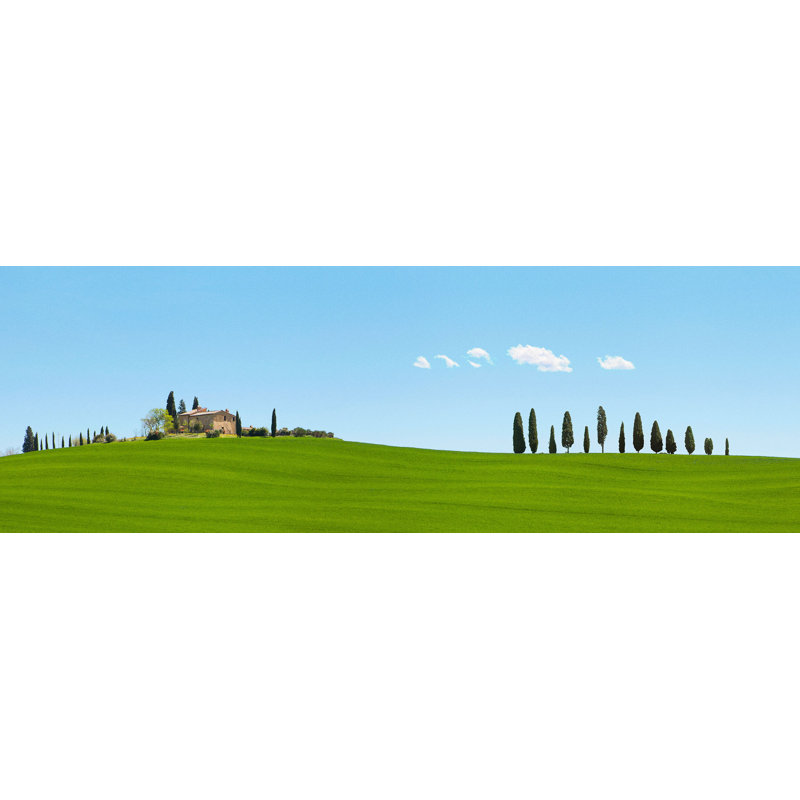 Strada Del Brunello, Tuscany by Pangea Images - Wrapped Canvas Painting, 40cm H x 120cm W x 4cm D