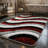 Rhythm Wave Shag Bath Rug