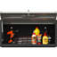 Armoire murale en métal pour garage - Robuste. Vaste espace de rangement, système de verrouillage sécurisé, porte hydraulique. 13,27 po L 11,83 po x P 28,79 po. Noir + gris. Garage moderne. Rangement, serrure solide, accès.-125554435