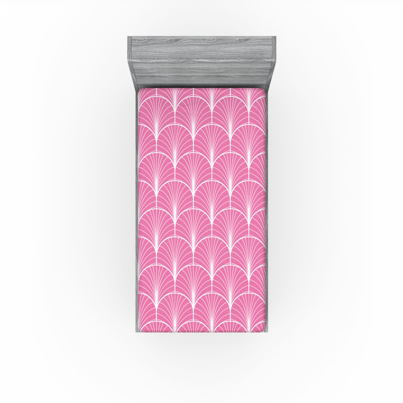 Drap-housse abstrait , Drap-housse pour lit simple TG