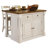 Larchwood Kitchen Island Set, Oak/Solid Wood