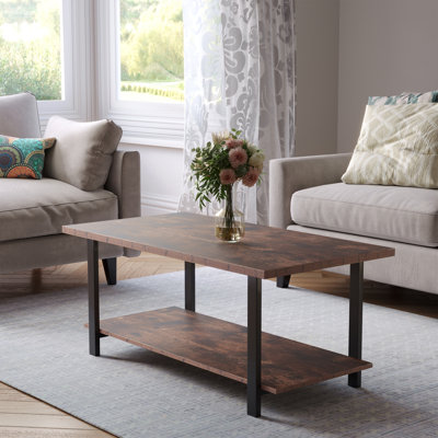 Four Leg Coffee Table with Storage