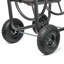Chariot-enrouleur de jardin en métal