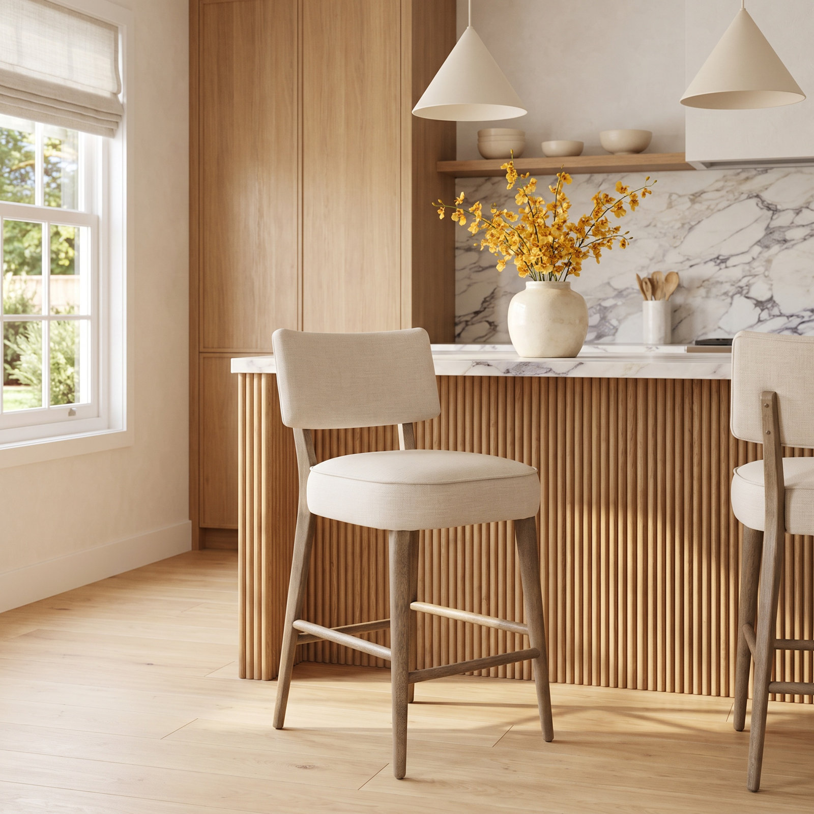 Orville Stool-Cambric Ivory-Counter