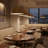 22 inch Diameter Integrated LED Brass Pendant