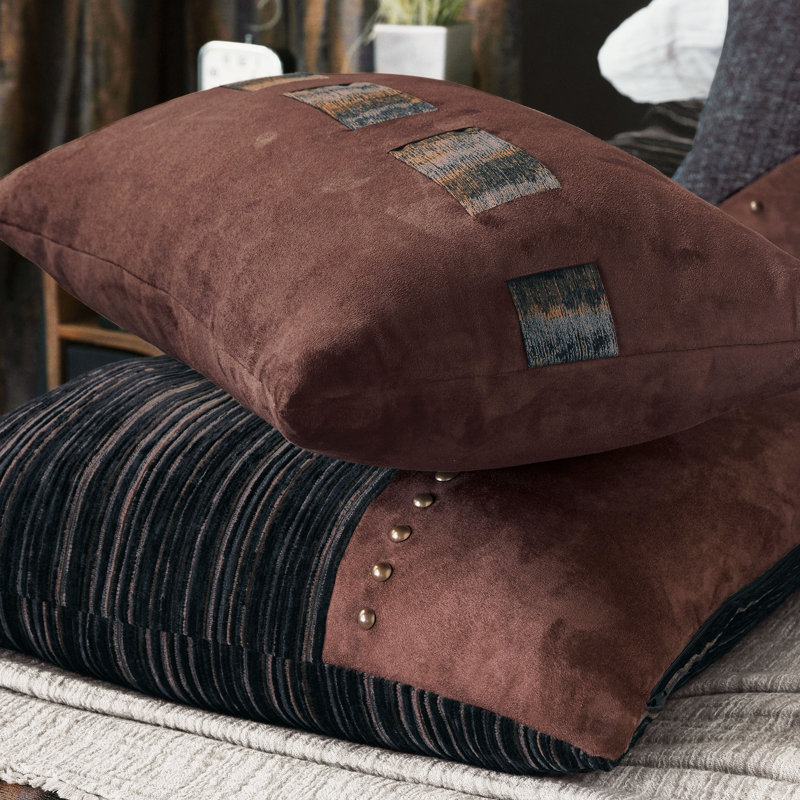 Rocco Square Pillow Cover & Insert