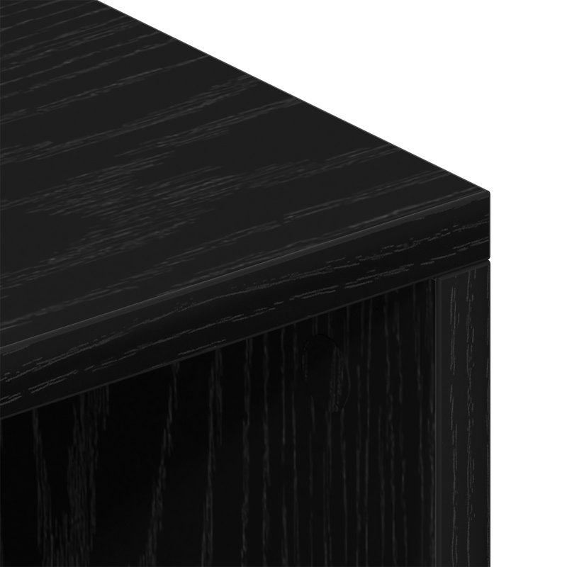 Unfinished TV Stand for TVs up to 28", Black